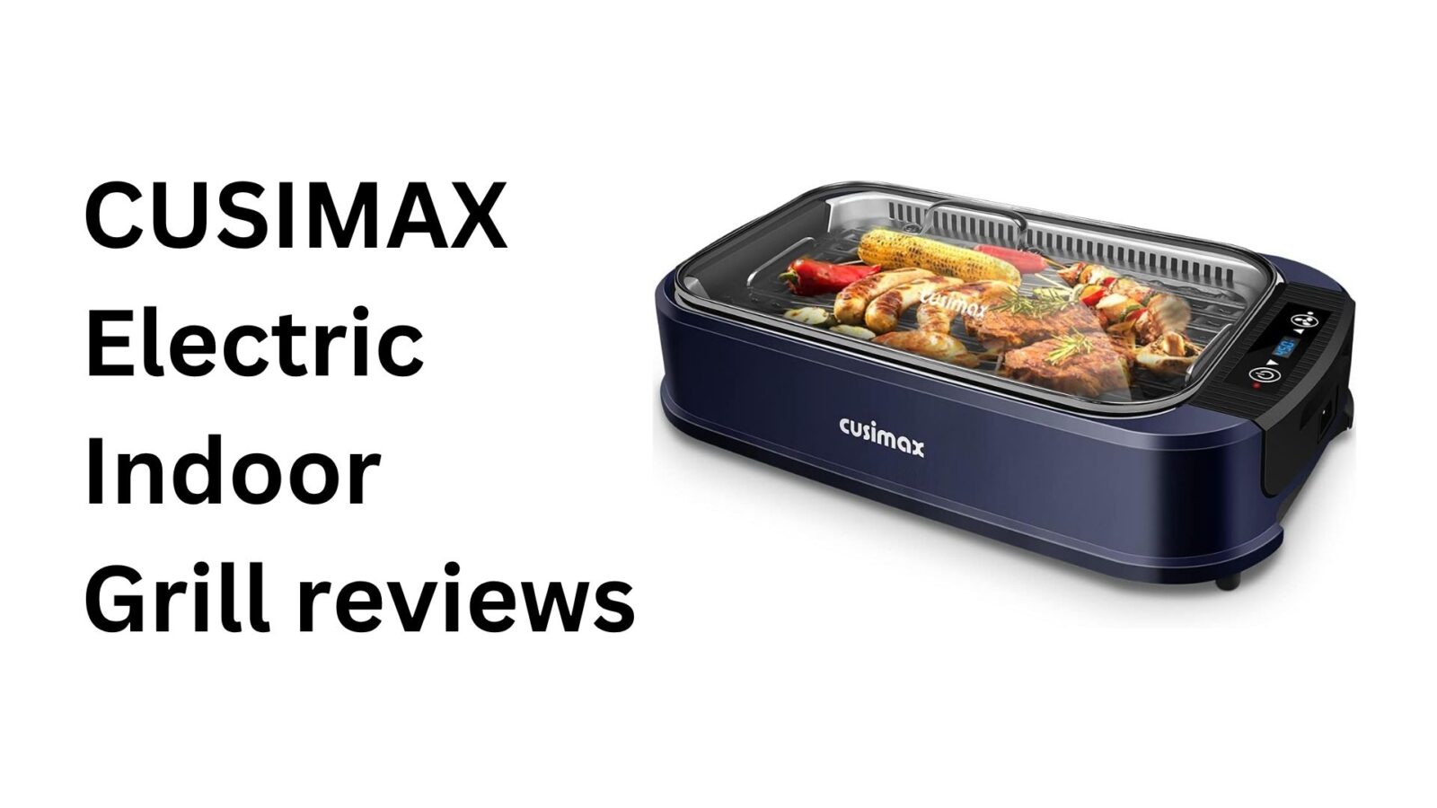 CUSIMAX Electric Indoor Grill
