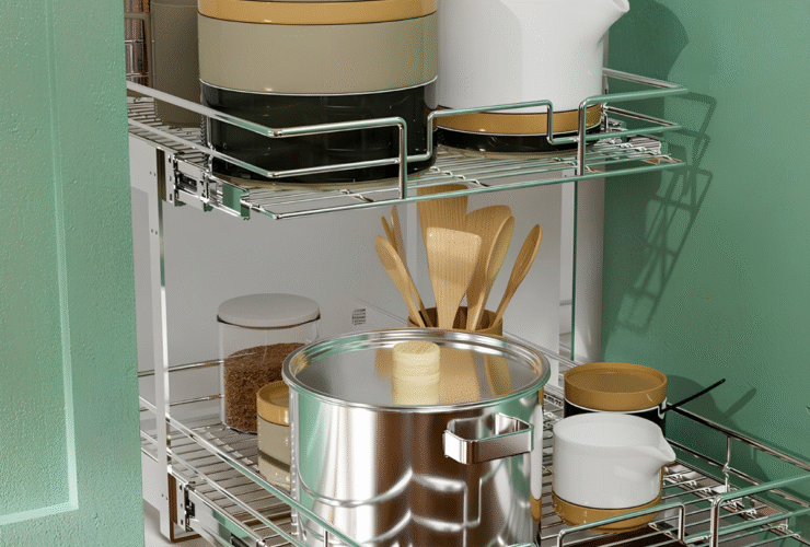 Kitchen Pull Out Cabinet Organizer