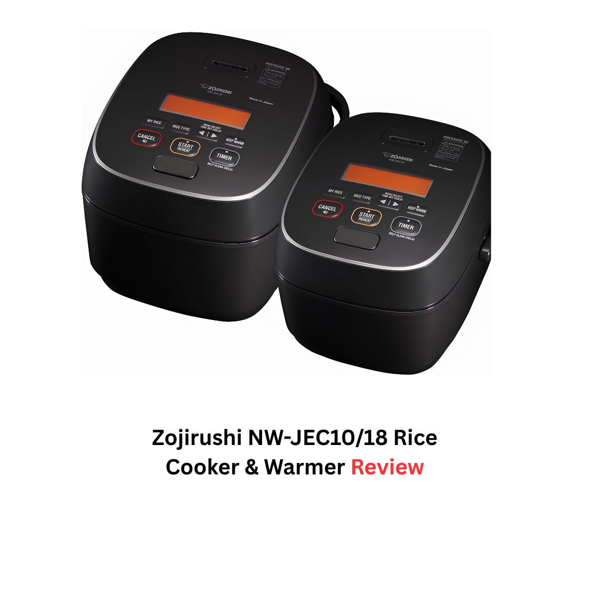 Zojirushi NW-JEC10/18 Rice Cooker & Warmer