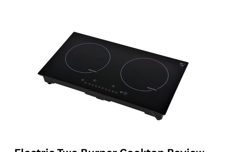 Electric Two Burner Cooktop